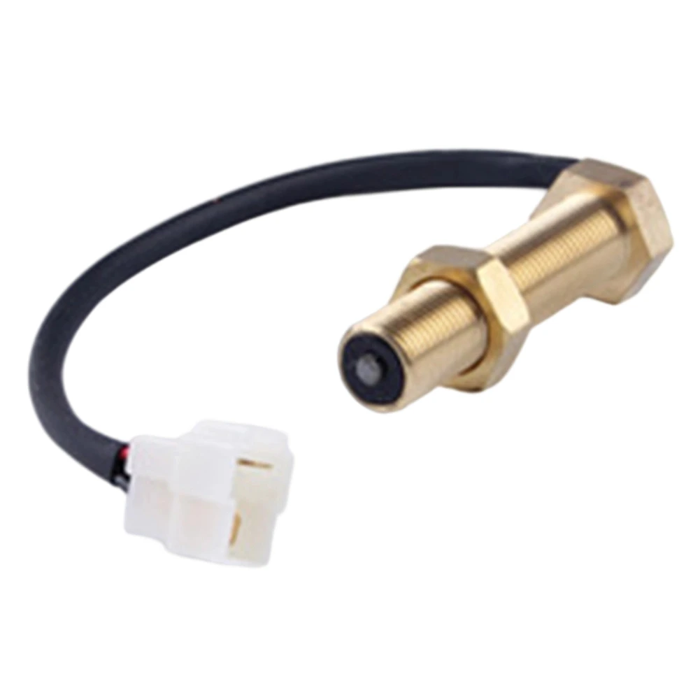 M18x1.5 78mm Brass Diesel Engine Sensor Magnetoelectric Tachometer Probe For VDO Control Instrument Monitoring