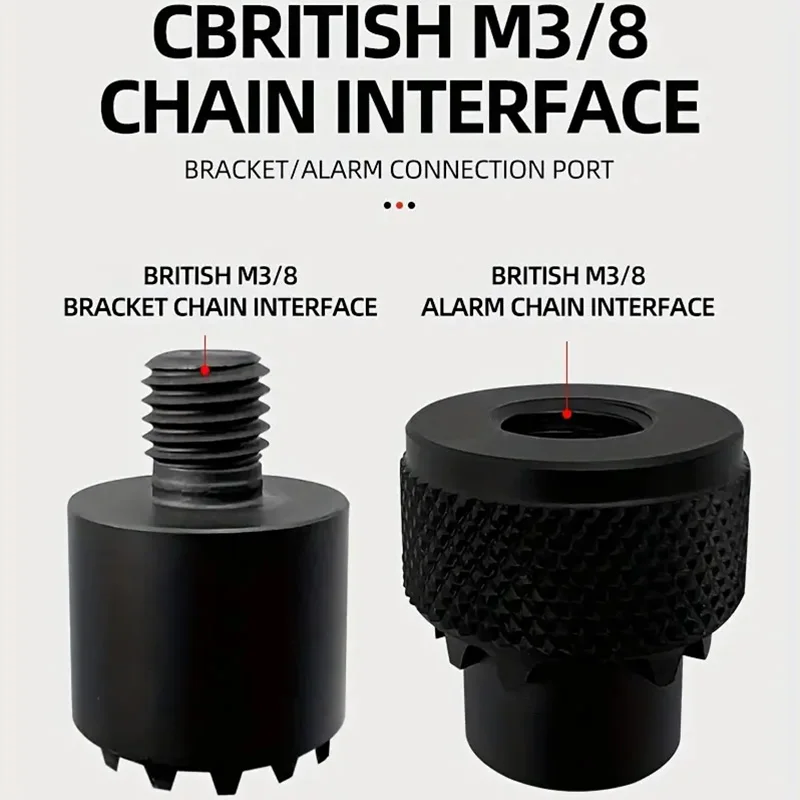 1 قطعة/2 قطعة/3 قطعة/4 قطعة الألومنيوم الصيد رود قوس موصل مع المدمج في المغناطيس ، M3/8 الموضوع الإفراج السريع محول ل إنذار لدغة #3