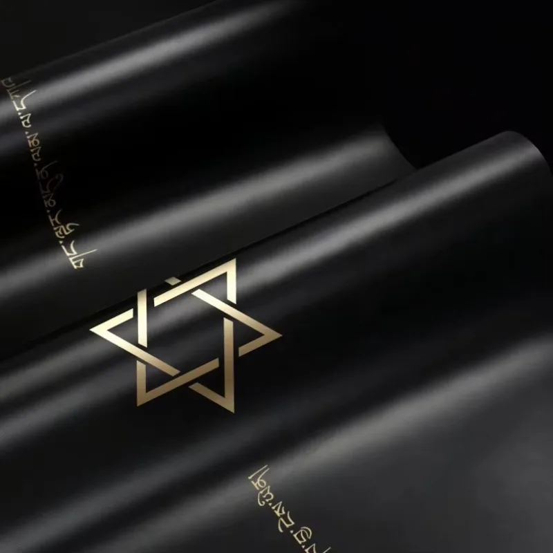 

New Design Gym Fitness Yoga Mat High Quality Yogamat Printed Gold Pattern Yoga Matt Pu Rubber Durable Round Arch Oval Yoga Mat