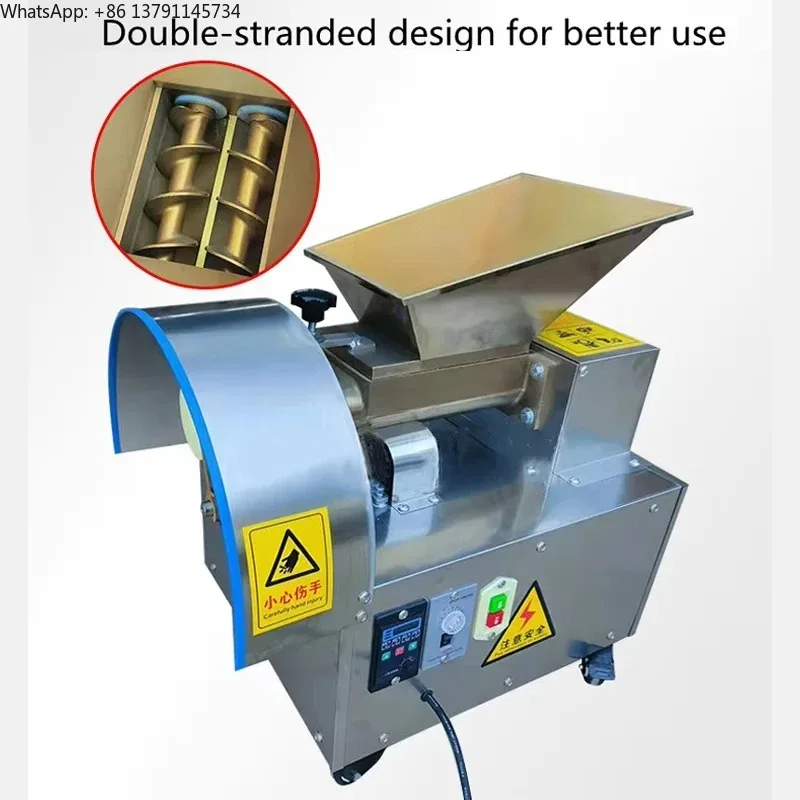 

Fully Automatic 5-350g Dough Divider Machine Taro Ball Other Snack Machine Grain Product Making Machines