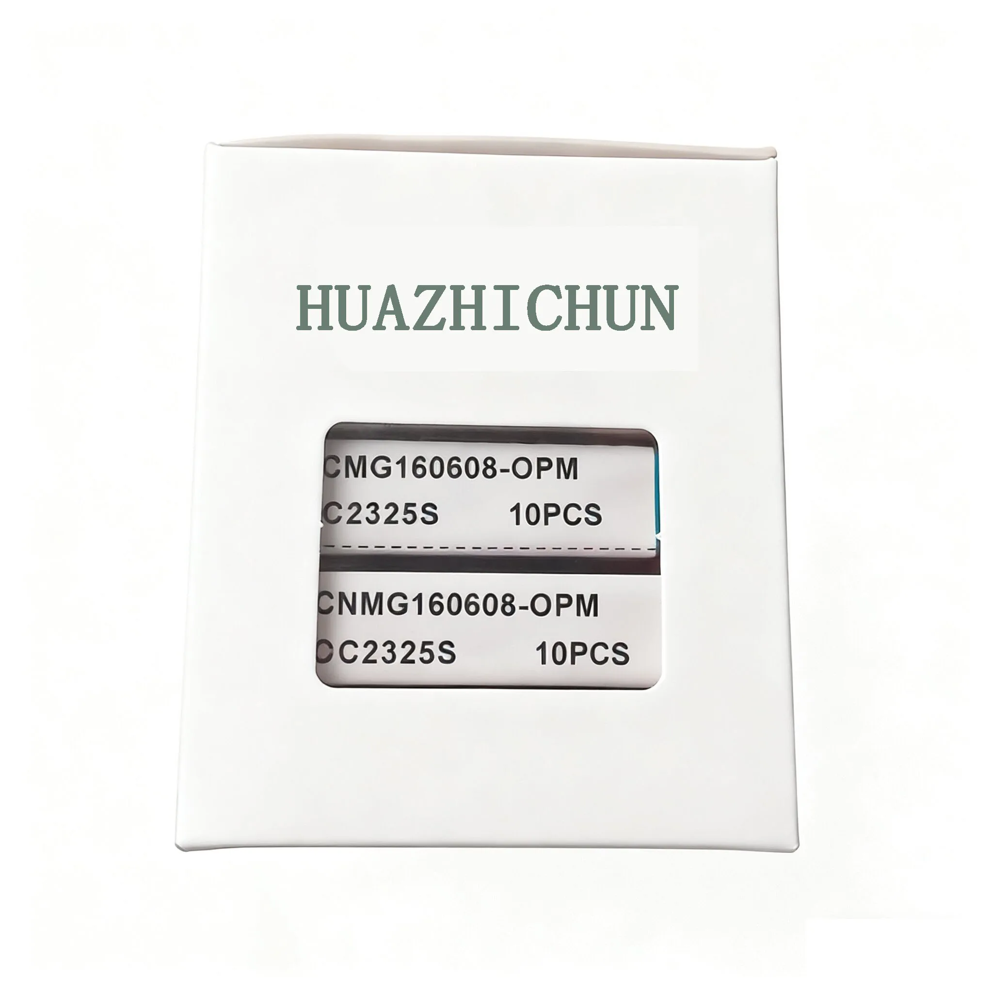 

HUAZHICHUN 10pcs Carbide inserts CNMG160608-OPM OC2325S