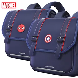 2023 Disney School Bag For Boys Primary Student Shoulder Orthopedic Backpack Iron Spider Man Grade 1-3 Large Capacity Mochila