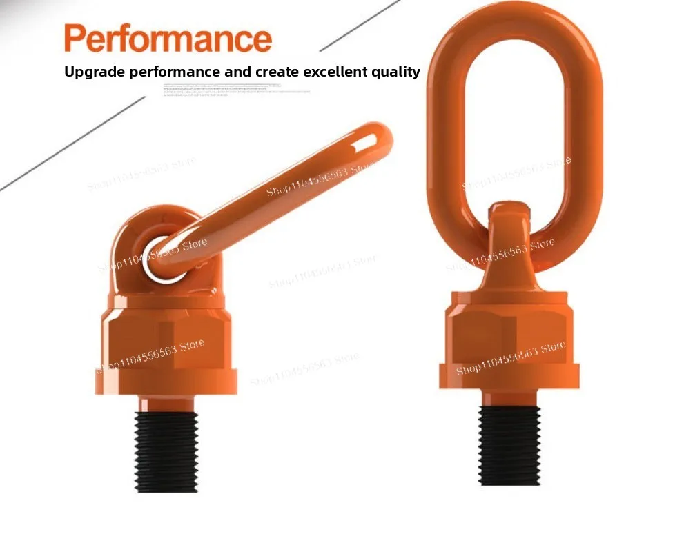 42CrMo Swivel Lifting Eye Bolt, 360‑Degree Rotating Lifting Point, Mold Lifting Lug for Hoisting Tool