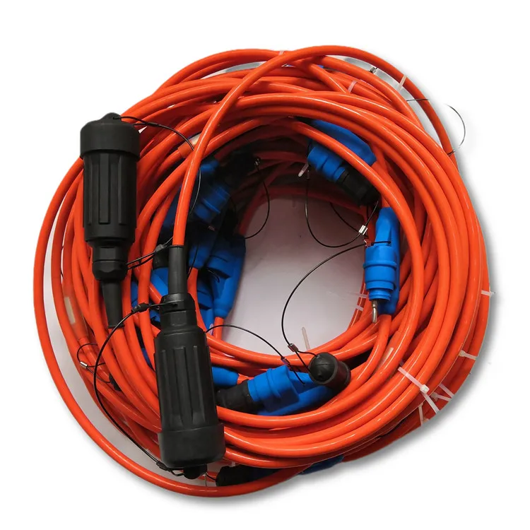 Seismic Cable 24 Channels with Male Kooter Take-out (KCL) Seismic Cable