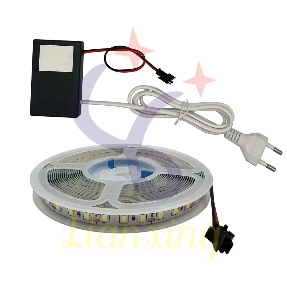 Strip light controller 12V1A Touch sensor switches mirror Light12W Smart bathroom cabinet with mirror 5metres 2835 120D A set