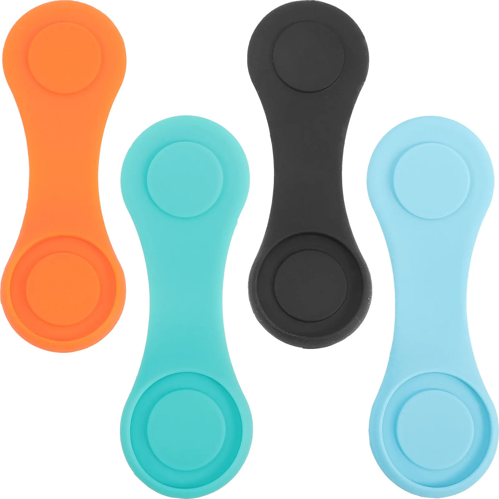 

Набор из 4 портативных клипсов для гольф-кепок с маркерами для мячей, удобные аксессуары для гольфа, декоративные маркеры для мячей