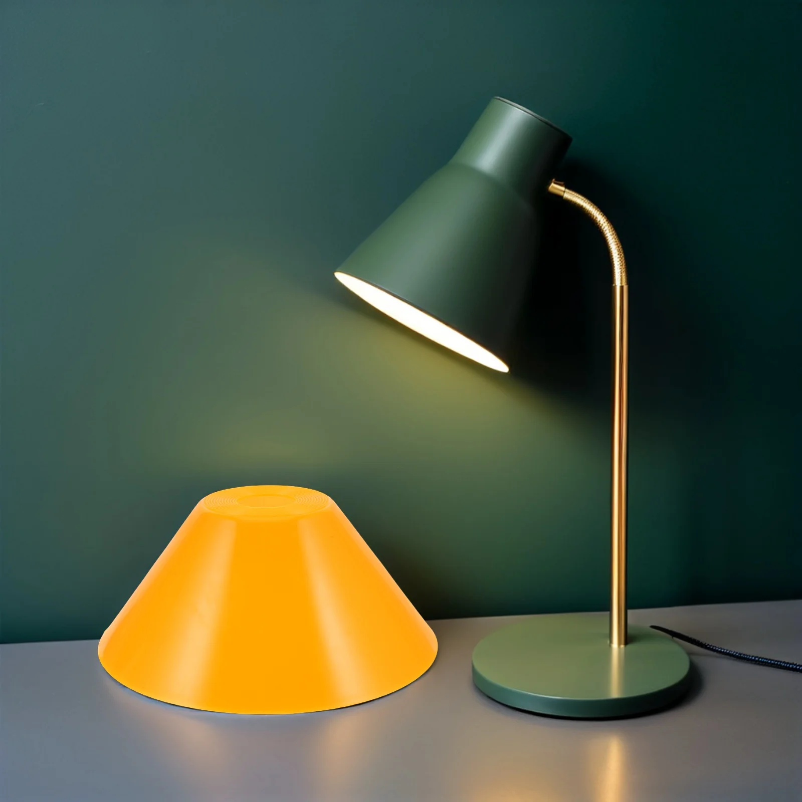 

Colorful Plastic Lamp Shade Yellow Drum Barrel Replacement Cover For Table Floor Pendant Ceiling Light Decorative