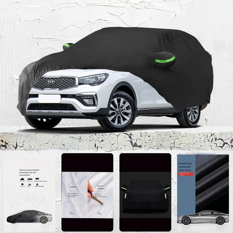 

For Kia KX7 Car cover Exterior Car Cover Outdoor Protection Full Car Covers Waterproof