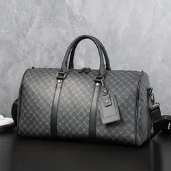 Fashion Tote Travel Bag Men/Women Fitness Handbag Leather Male Shoulder Bags Business Large Travel Tote Luggage Bag