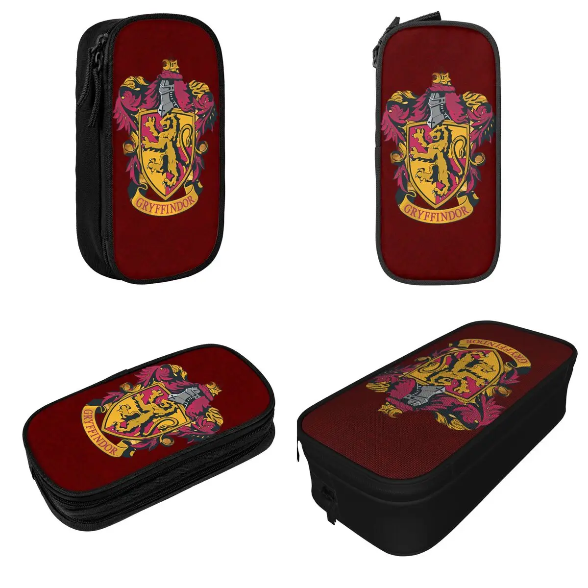 Potters Gryffindor Pencil Cases Pencilcases Pen Kids Large Storage Bags Office Gifts Stationery