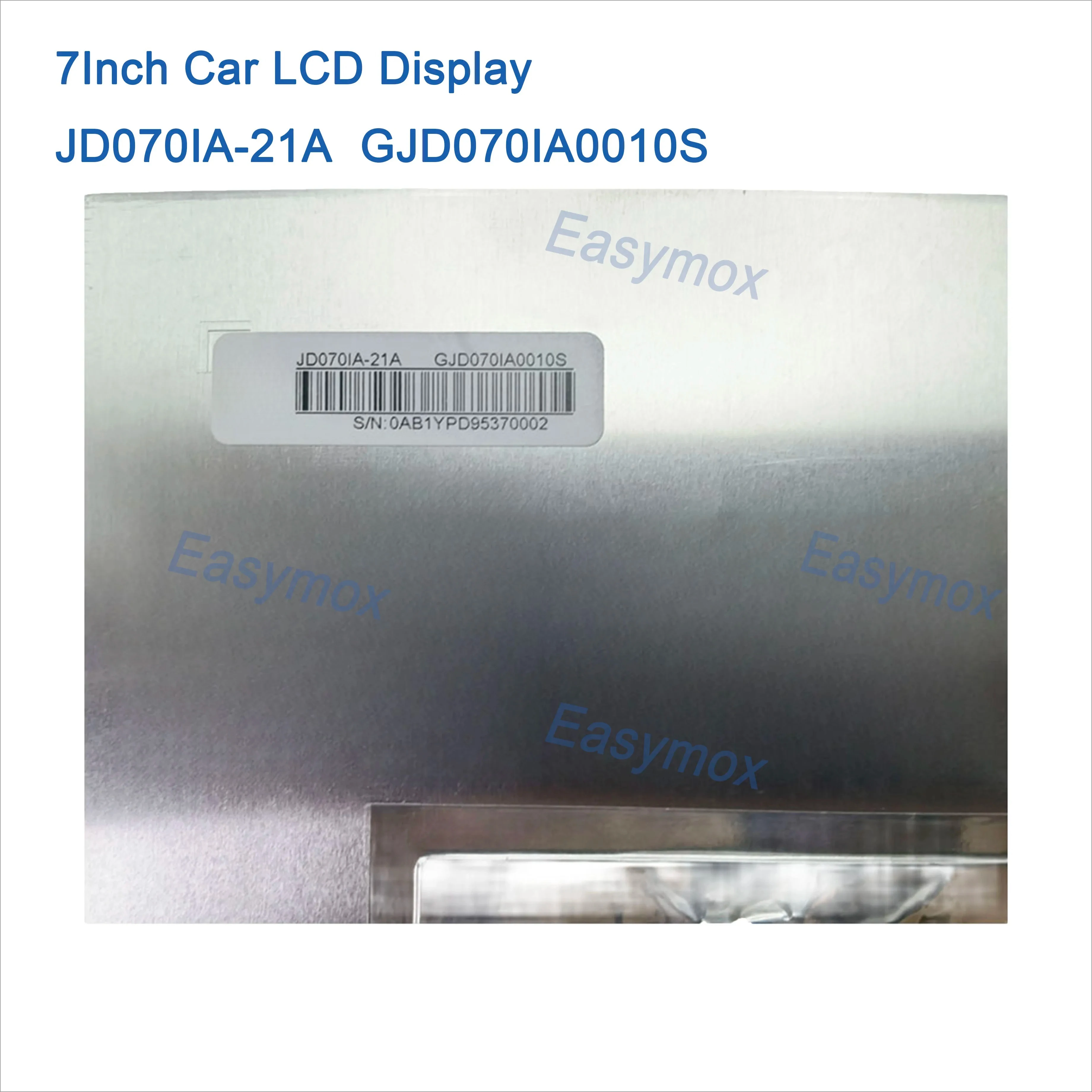 JD070IA-21A GJD070IA0010S 7inch  Car LCD Display for Mercedes V Series by Garmin 2021 Navigation GPS Center Control