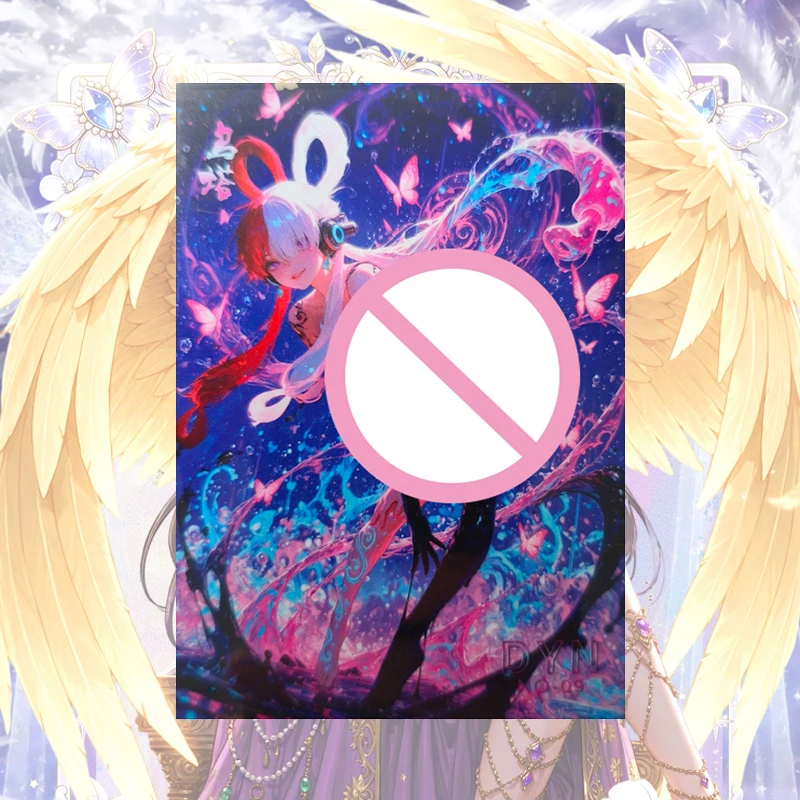 Anime One Piece DYN KNW AQ XKX HP Cards Metal Cards Hancock Nami Kalifa Vivi Perona Robin Uta Reiju Shirahoshi Collection Cards view 3
