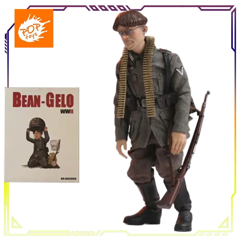 POPTOYS 오리지널 빅 헤드 군인 시리즈 아름다운 서양 숲 Kahn \ 브랜드 애니메이션 액션 피규어 모델 장난감 소년을위한 모델 선물