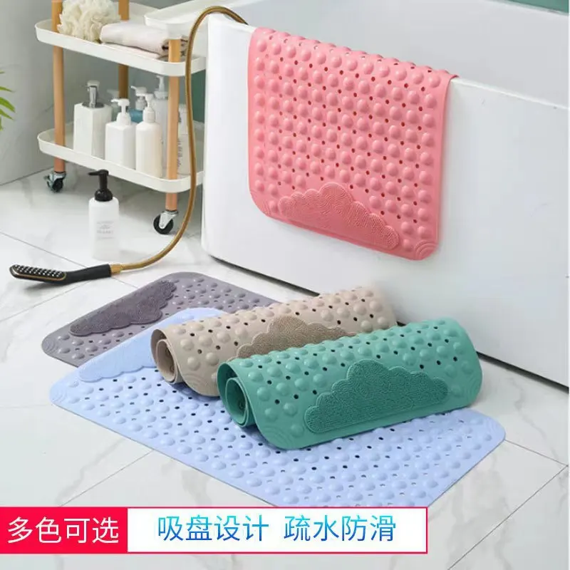 New Bathroom Non-Slip Mat Export Cross-Border Dropshipping Hotel Bath Massage Anti-Slip Foot Mat Bathtub Mat