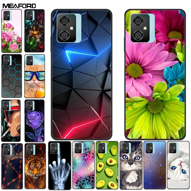 Dla Oscal Tiger 10 Etui Luksusowa moda Silikonowe, odporne na wstrząsy etui na telefon Dla Blackview Oscal Tiger10 Tylne pokrowce TPU Fundas Capas
