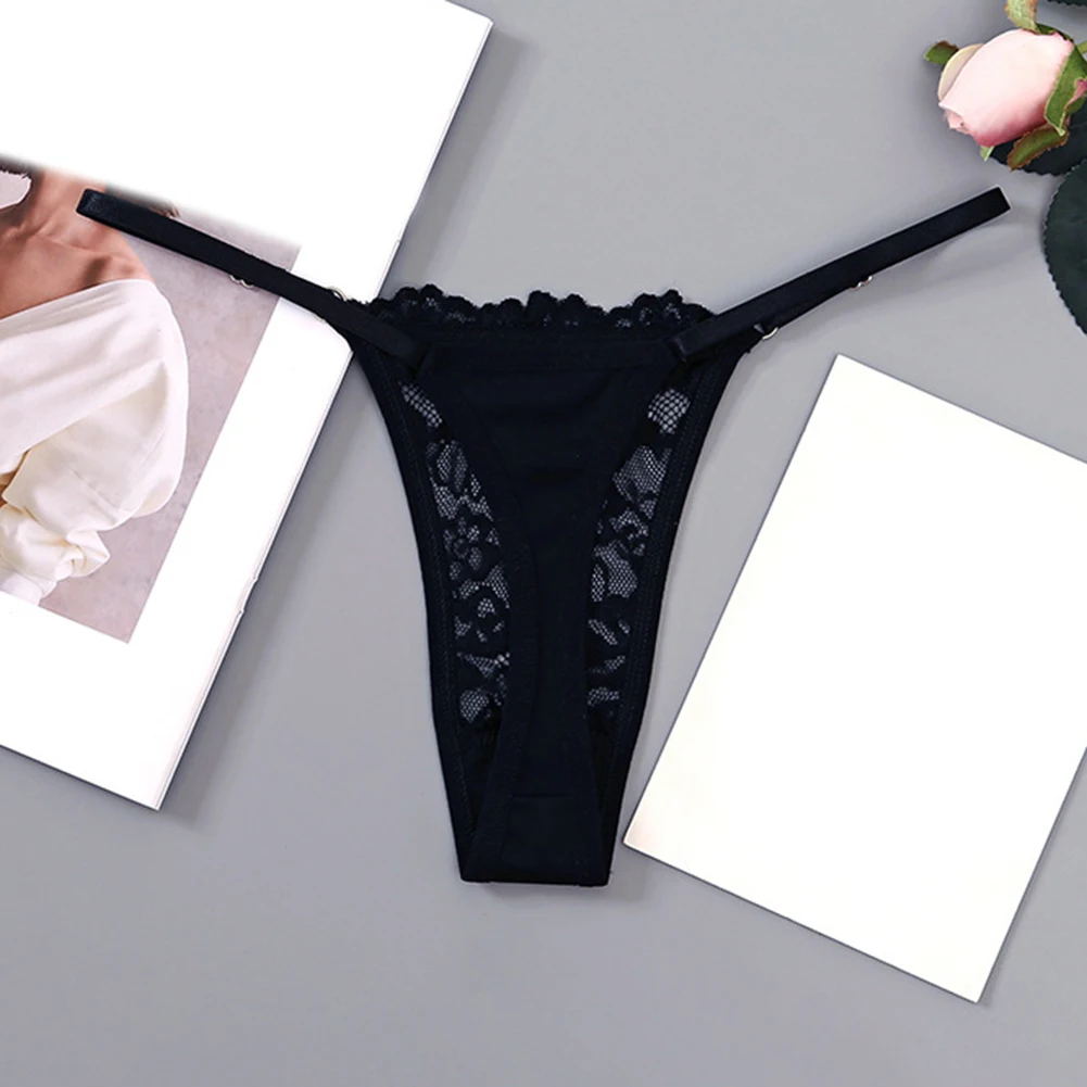 for hotel Stay Low Rise Underwear Knickers Solid Panty for hotel Sleepwear Polyester Fabric Elastic Waistband