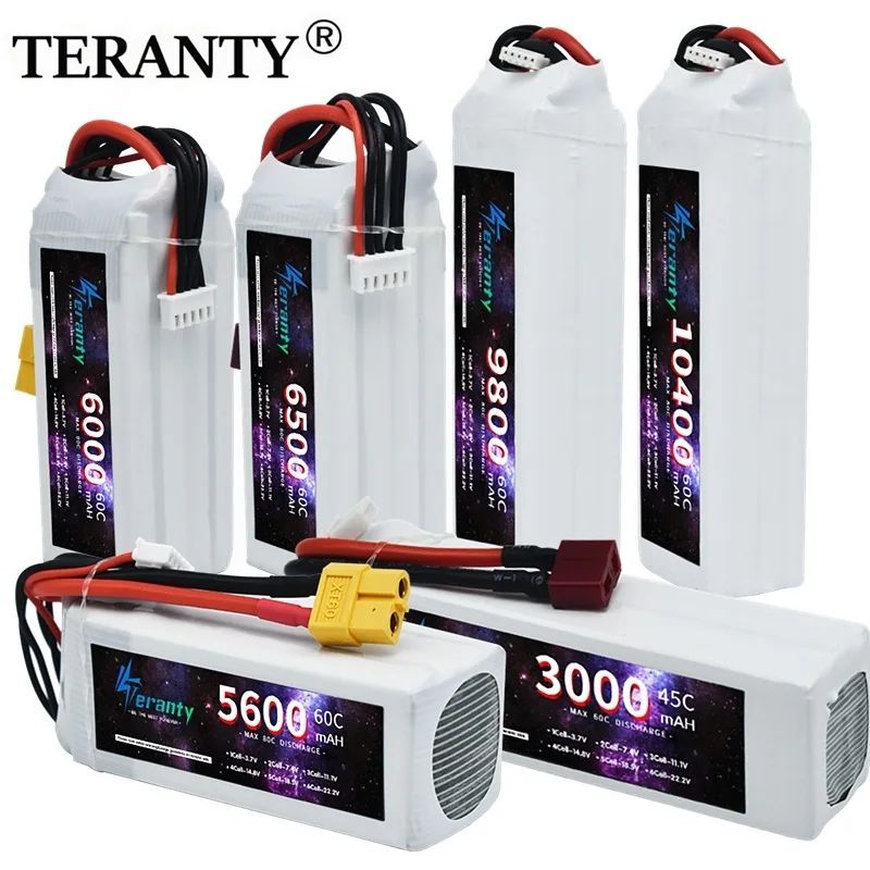 14.8V RC LiPo Battery 4S 1500mAh 2200mAh 2700mAh 3000mAh 4200mAh 5200mAh 6000mAh 6500mAh 9800mAh 10400mAh Do RC Drone Car Spare