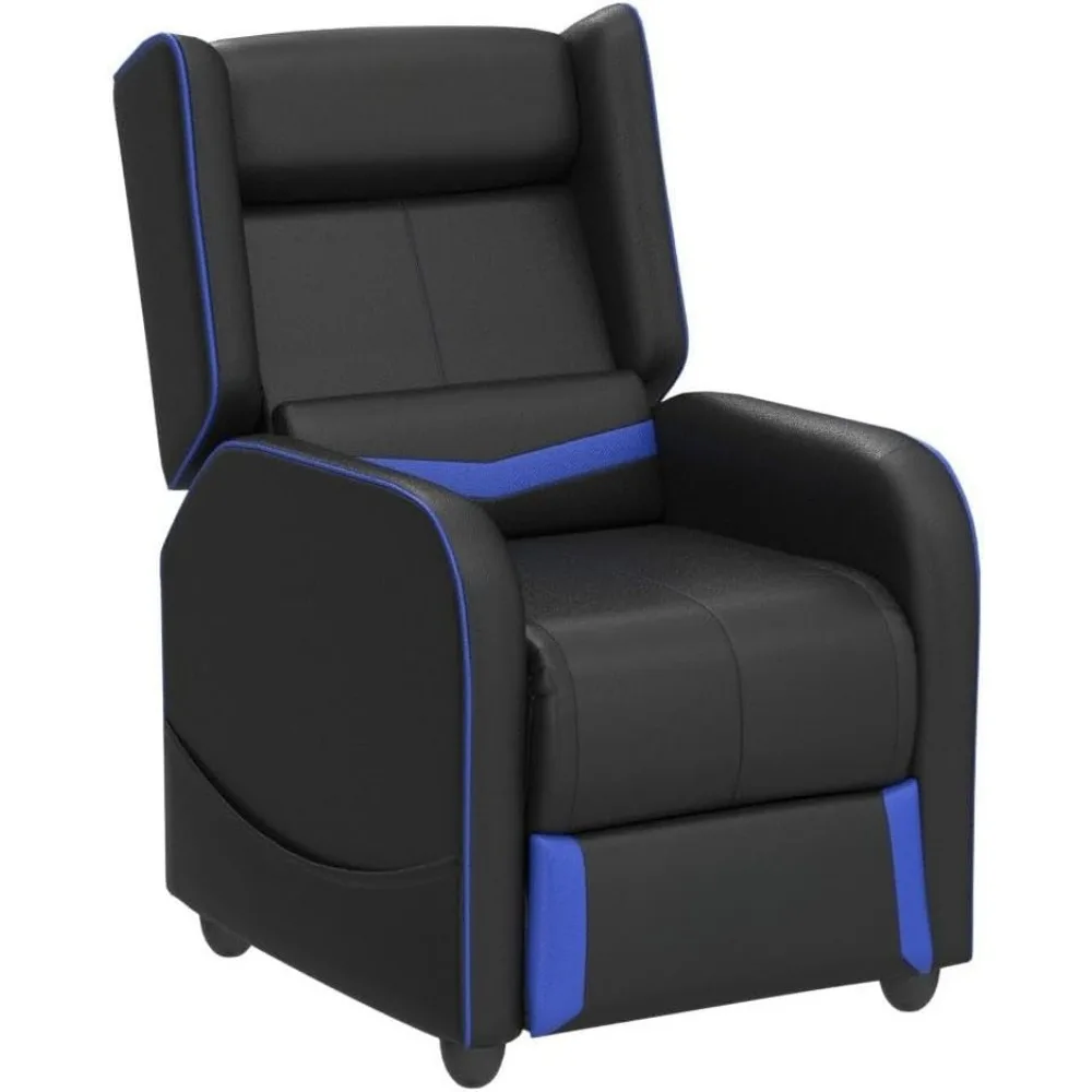 

Gaming Recliner Chair for Adults PU Leather Home Theater Seating Video Game Chairs for Living Room Ergonomic Racing Style