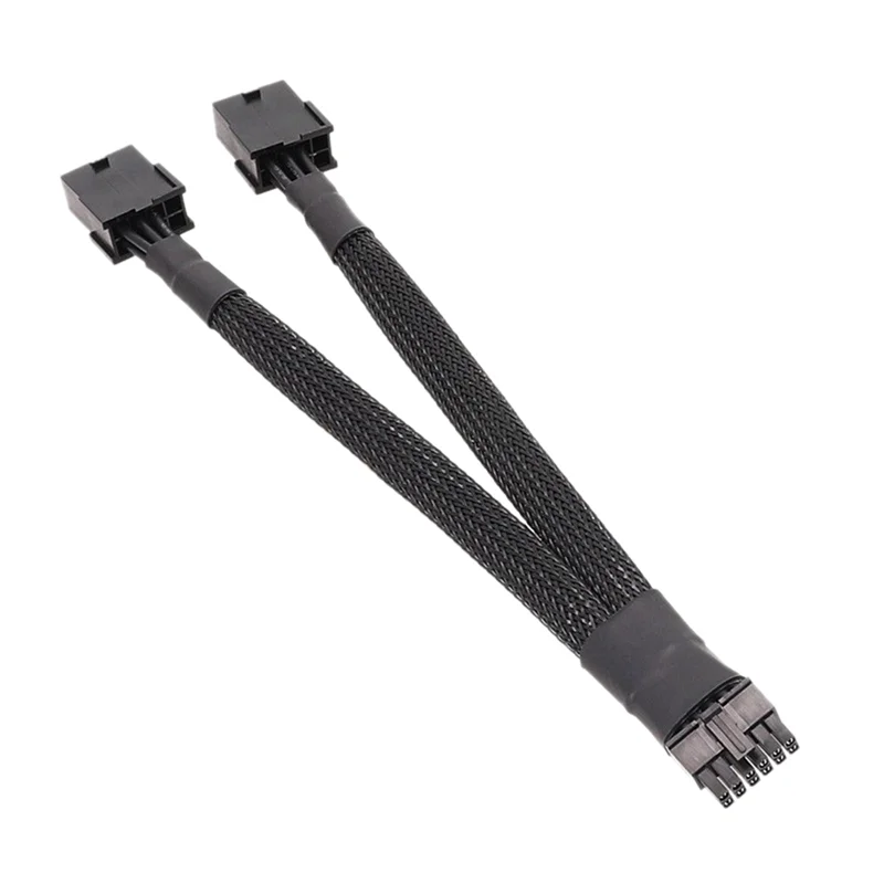 Tarjeta de vídeo 12VHPWR PCIe 5,0 de 12 pines a GPU Dual, Cable PCIE de 8 pines para RTX30 Series 3070 3080 RTX3090, tarjeta de vídeo público