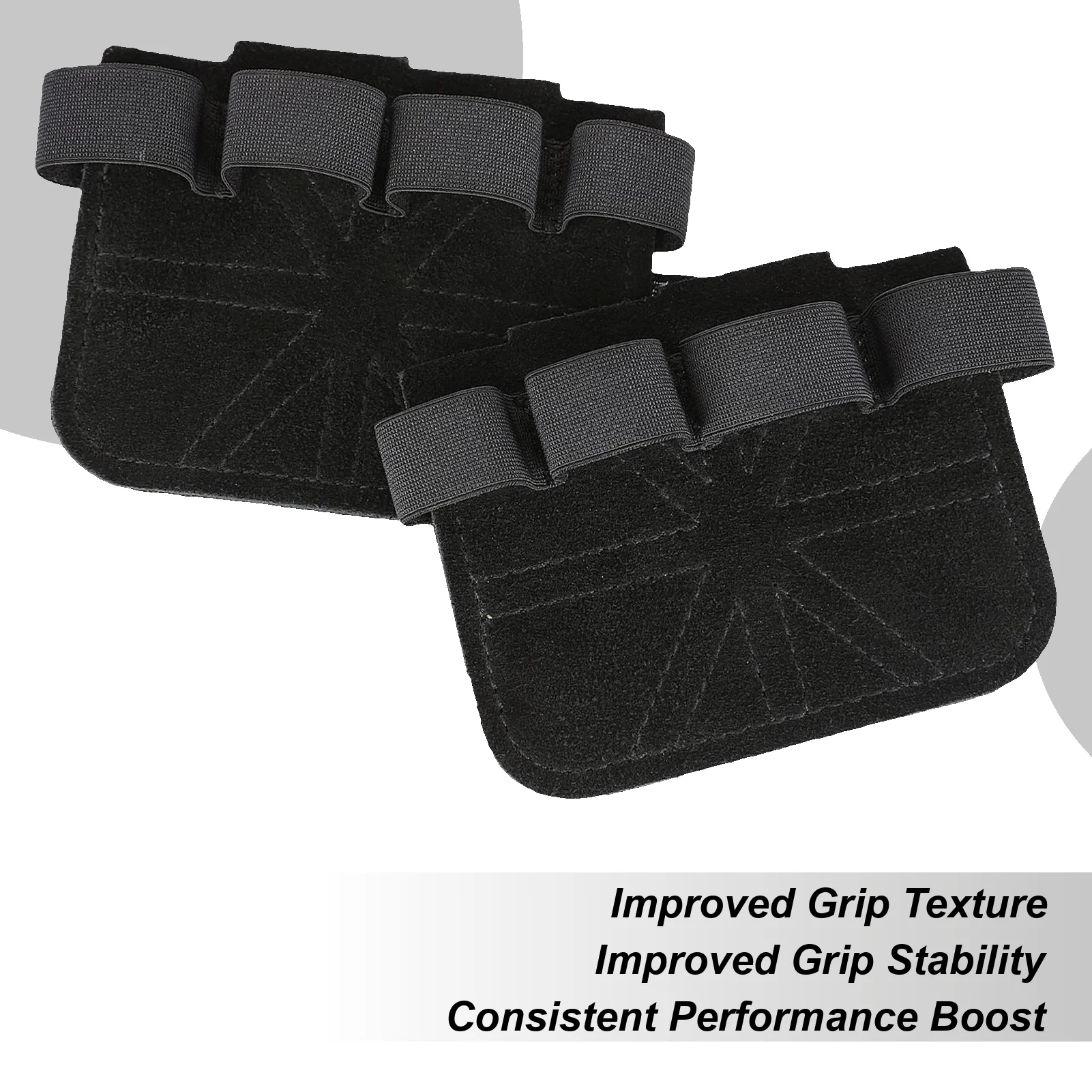 

Gym Hand Grips Leather Anti-Slip Protectors 1 Pair Pull-Up Bar Training Grips For Men Women Exerciser Fitness Weightlifting