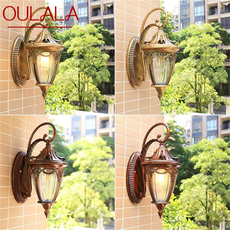 

APRIL Outdoor Wall Lamp Classical Light Retro LED Sconces Waterproof for Home Decoration