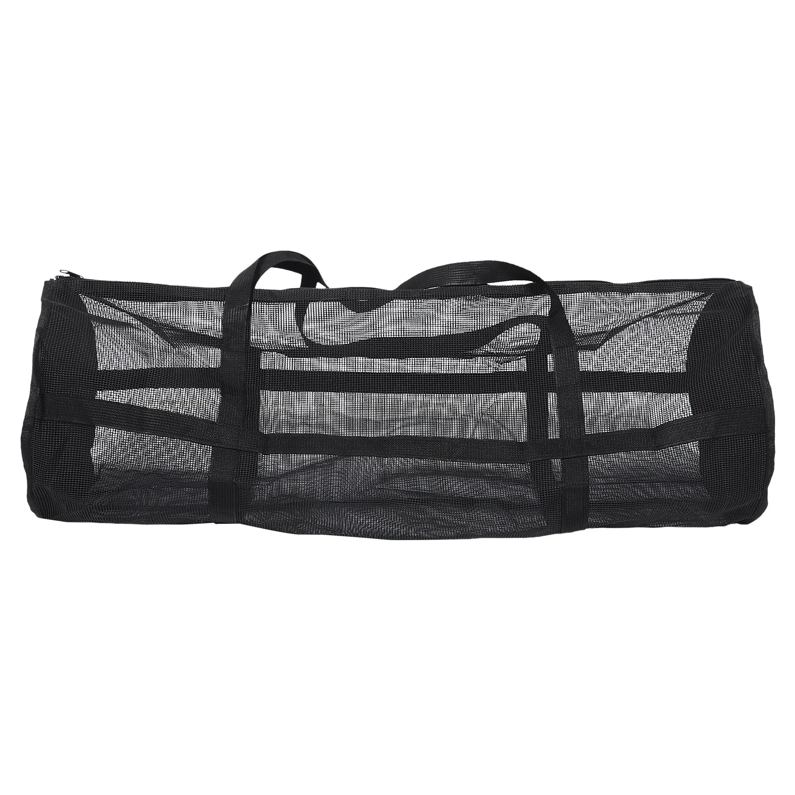 Grande capacidade basquete futebol malha saco de armazenamento alça dupla ginásio duffle saco para esportes treinamento fitness equipamentos ao ar livre