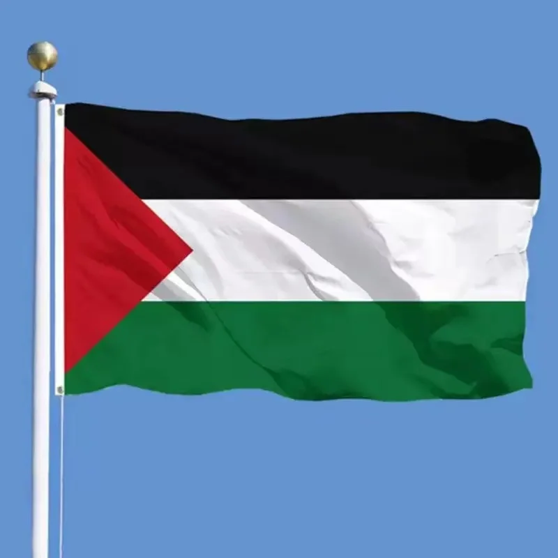 

Palestinian flag flying outdoor party advertisement decoration 90x150cm