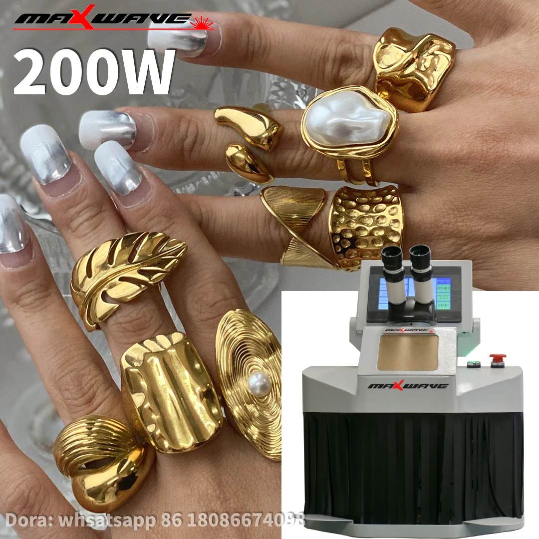 

YAG Laser Spot Soldering Welder 200W Dental Frame braces Glasses frame Welding Jewelry Welding Machine soldadora laser