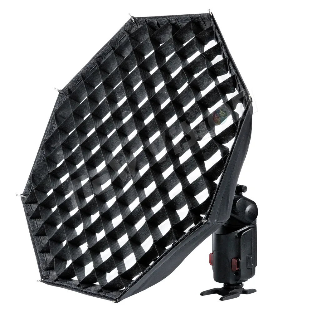 Godox AD-S7 Multifunctional Soft Box Octagonal Umbrella Softbox with Honeycomb Grid for WITSTRO Flash Speedlite AD200 Pro AD180