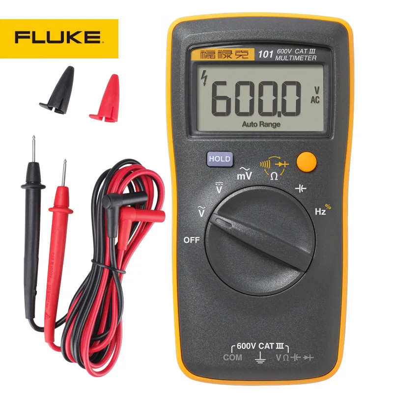 Multimetr cyfrowy FLUKE F101 KIT 106 107 12E+ 15B MAX KIT 17B MAX KIT 18B+ 110 Multimetr Multimetr z automatycznym zakresem
