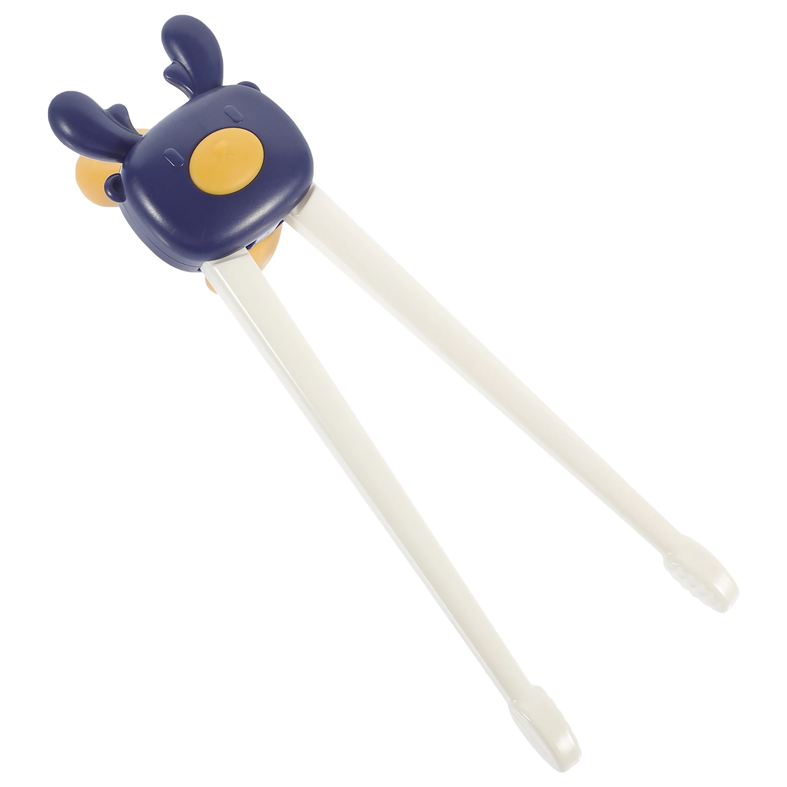 

Cartoon Training Chopsticks Kids Childrens Blue Abs Practice Early Learning Smooth Surface Without Burrs Baby Appetite