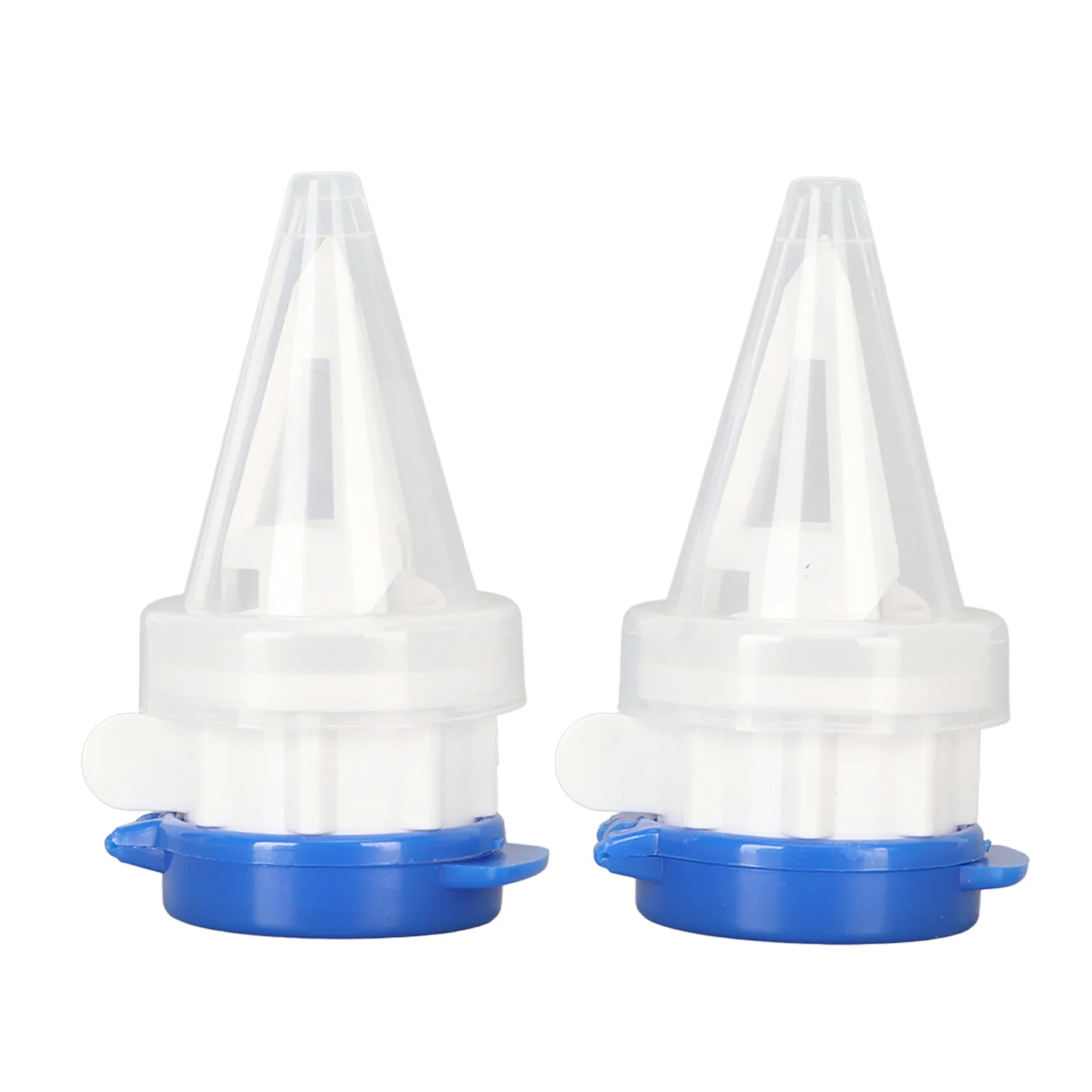 

2pcs Milk Box Spout Pourer ABS PP Ergonomic Widely Used Bottle Pourer Milk Drinks Diverter With Lid for Household Home Kitchen