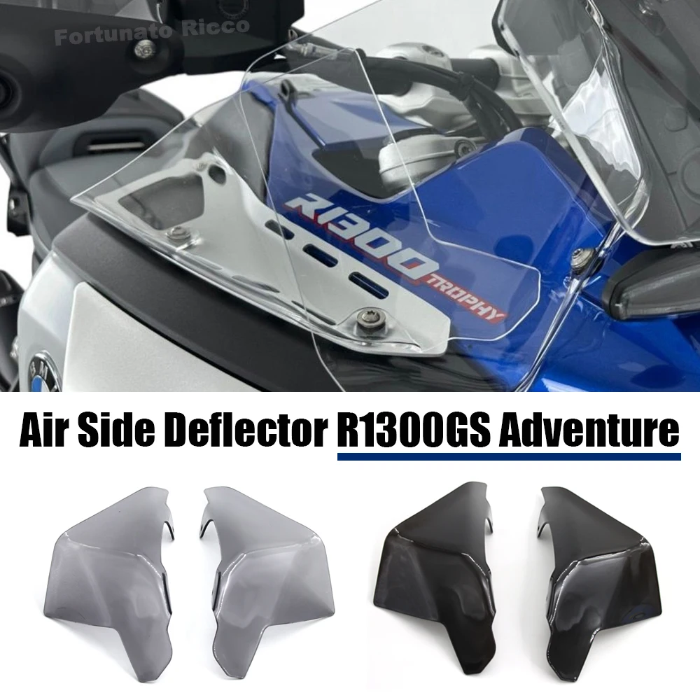 For BMW R1300GSA Spoiler Windscreen R1300 GS ADVENTURE Side Wind Deflector R 1300GS ADV 2024 Windshield Bilateral Air Deflectors