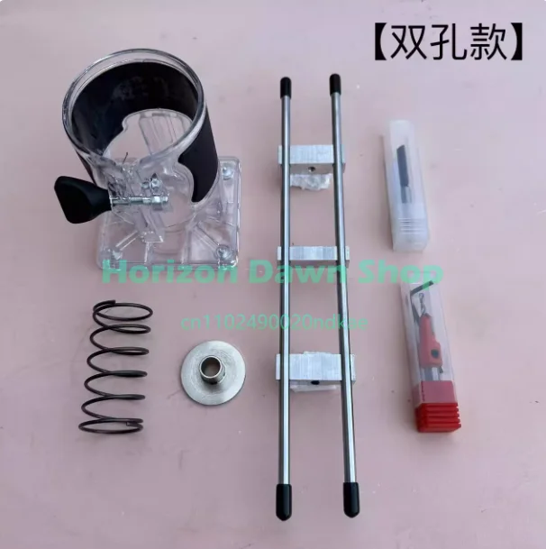 Lock tongue hole opener trimming machine to open keyhole small mold