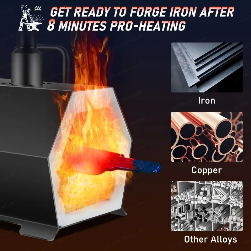 Burner Tool and Knife Making Melting Furnace Kit For Single