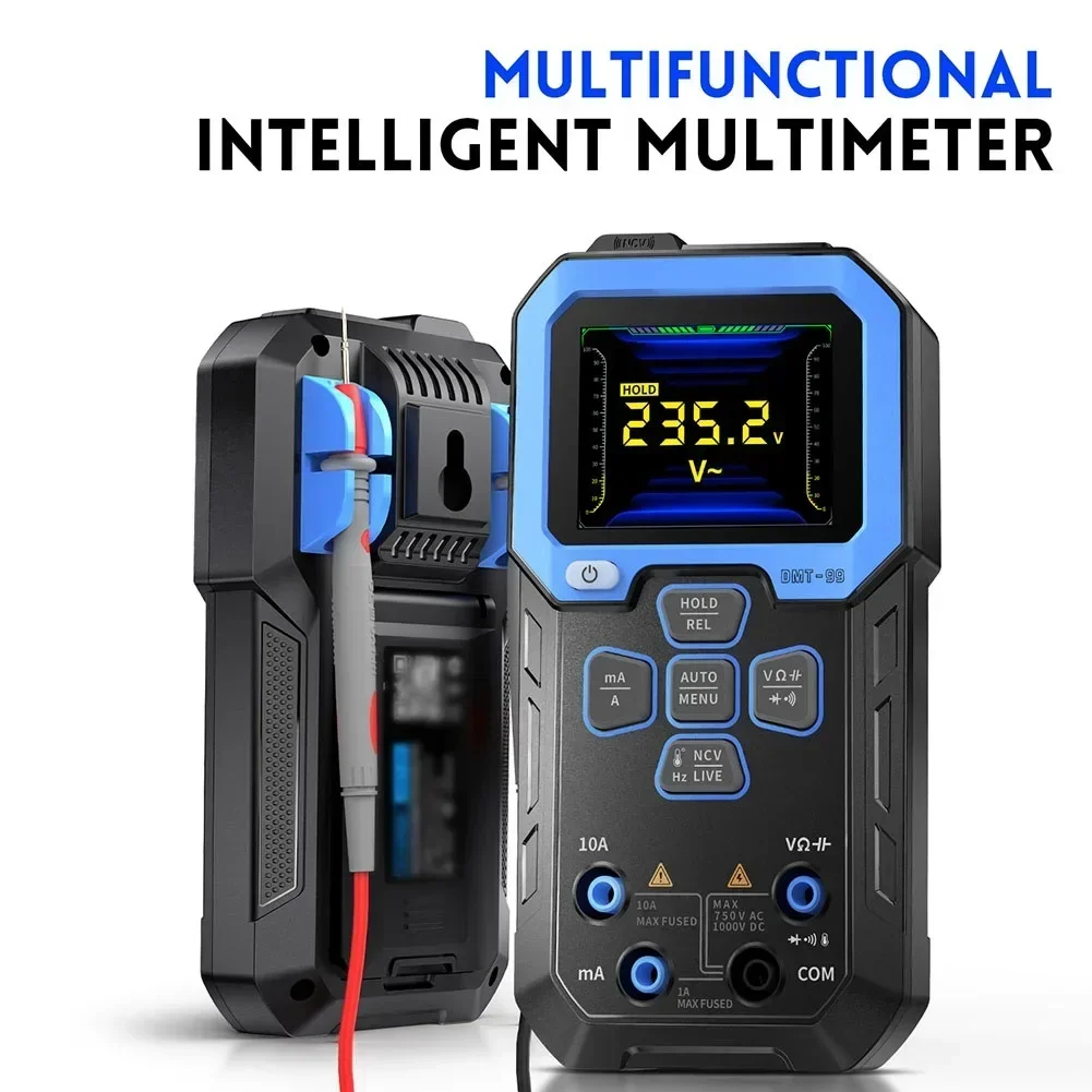 Multifunctional Multimeter  2 4 TFT HD Color Screen  True Effective Value  Overload Protection  Lightweight Design DMT99