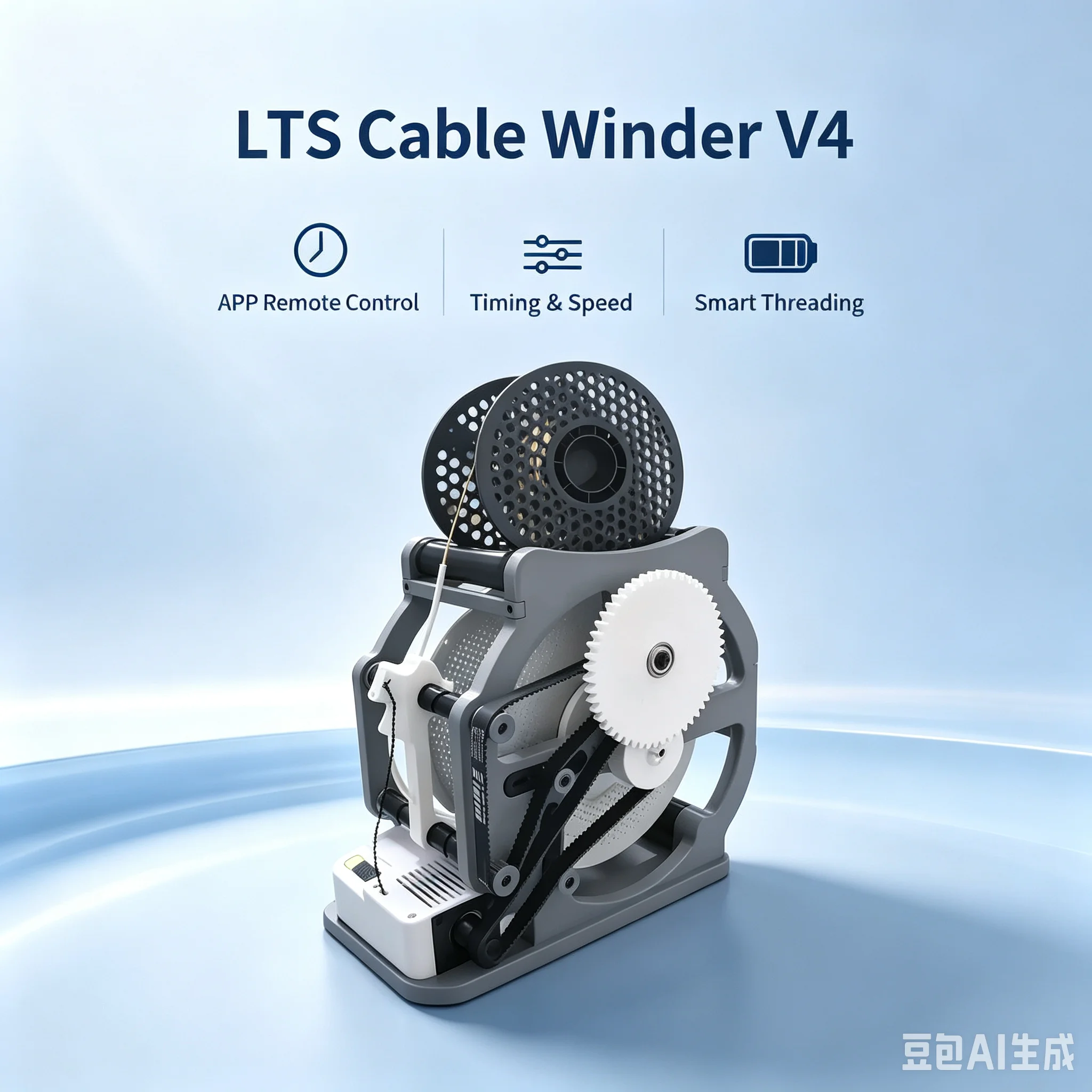 3D Printer Filament Winding Machine LTS Respooler V4 Smart Filament Sorter Neat Rewind Device Wholesale Cross-border 3D Printing