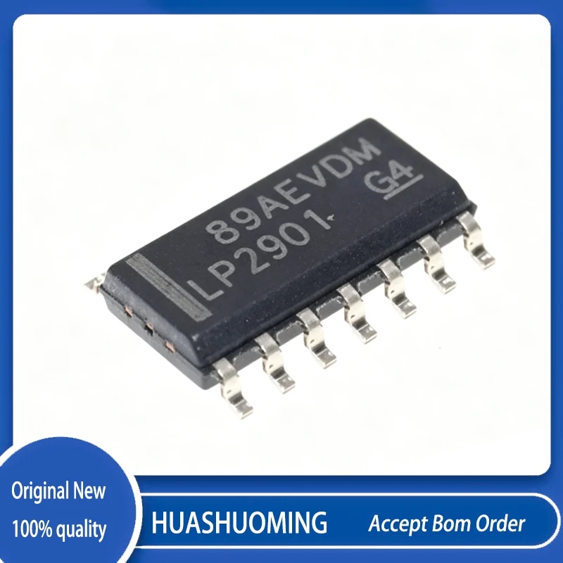 10Pcs/Lot  LP2901DR   LP2901  SOP-14