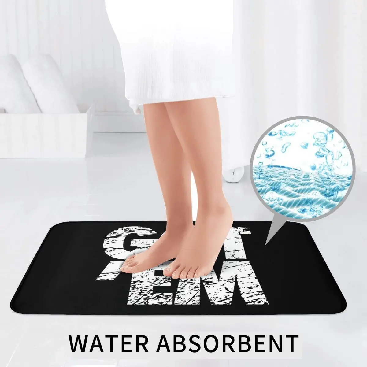 حصلت على Hypebeast Sneakerhead تصميم 3 قطعة حمام حصيرة الحمام مجموعة غطاء المرحاض غطاء ديكور المنزل عدم الانزلاق السجاد سجادة أرضية #3