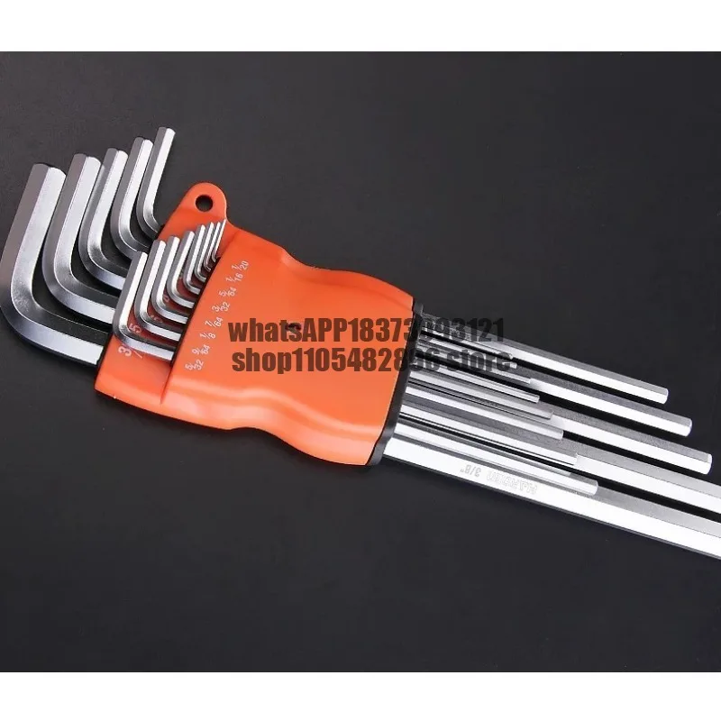 Hexagon Wrench Set Extended Hexagon Screwdriver Tool Inch Hexagon