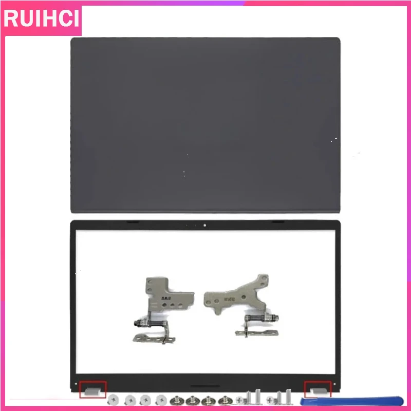 For ASUS VivoBook X515 X515E X515M X515J X515JA Laptop LCD Back Cover/Front Frame /Hinges Grey