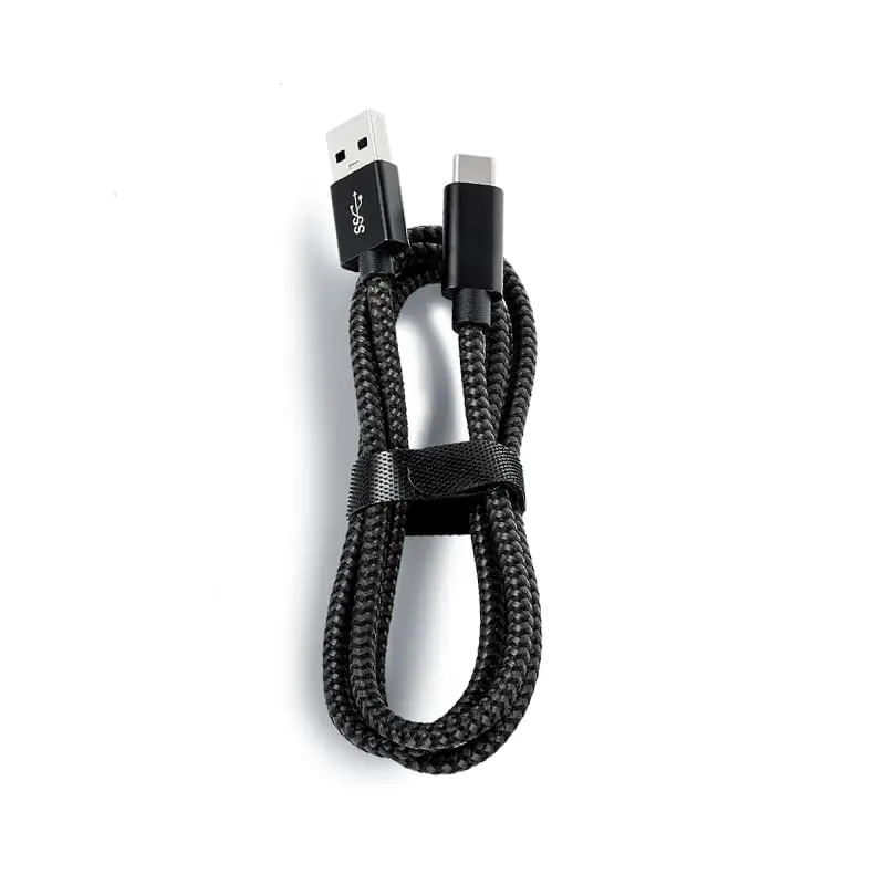10 Uds 3A carga rápida 3,2 tipo C Cable de datos de alta velocidad 10Gbps trenza de nailon duradera para teléfonos móviles IOS alimentación Micro-USB auricular