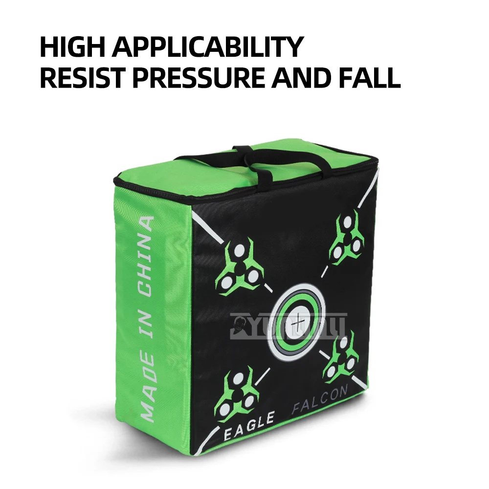 Reverse Curved Straight Bow Archery Target Fiber Target Shooting and Archery Composite Polymer Fiber Target 40*40*20cm SPG