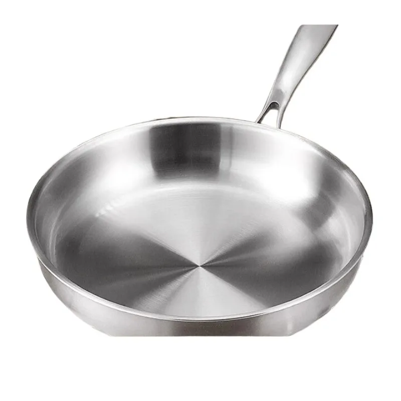 

316 stainless steel pan household uncoated non-stick frying pan induction cooker
