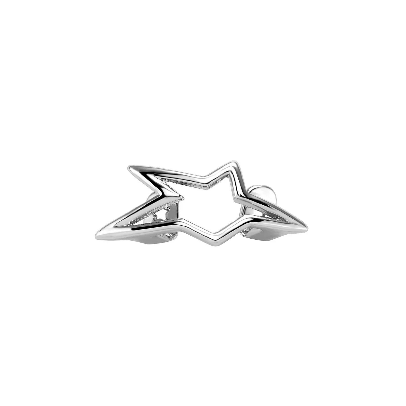 Y2K Cyber Punk Glossy Star Pentagram Tooth Caps