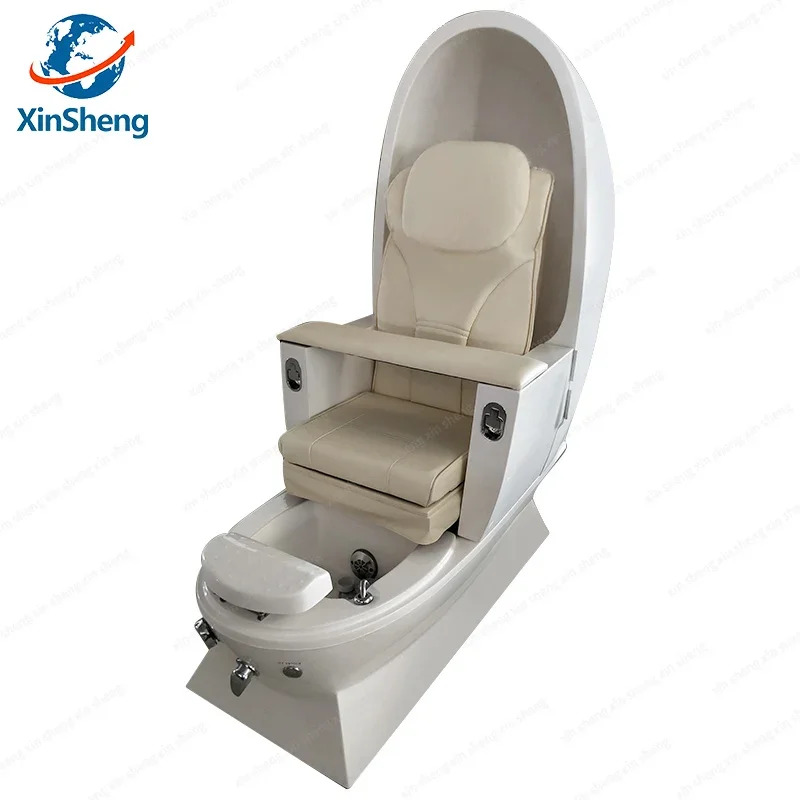 

XinSheng Foot Bath Chair Pedicure Chairs with Electric Back Massage Salon SPA Foot Massage Furniture Comfortable Sofa Material