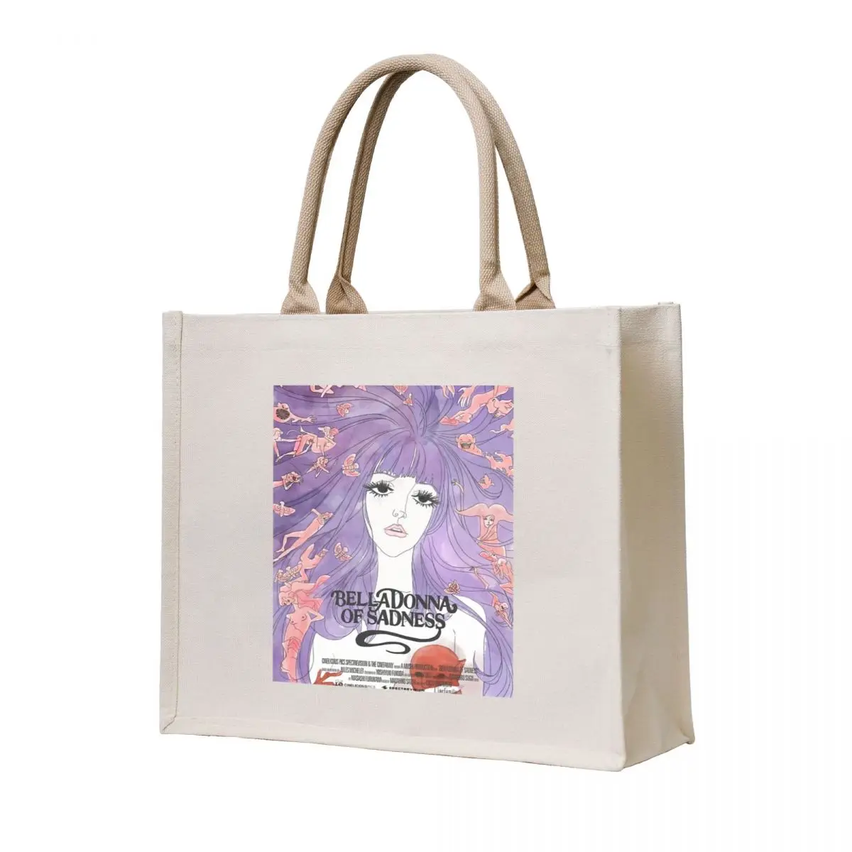 

belladonna girl Tote Bag tote bag woman shopping bags foldable university shopper bag