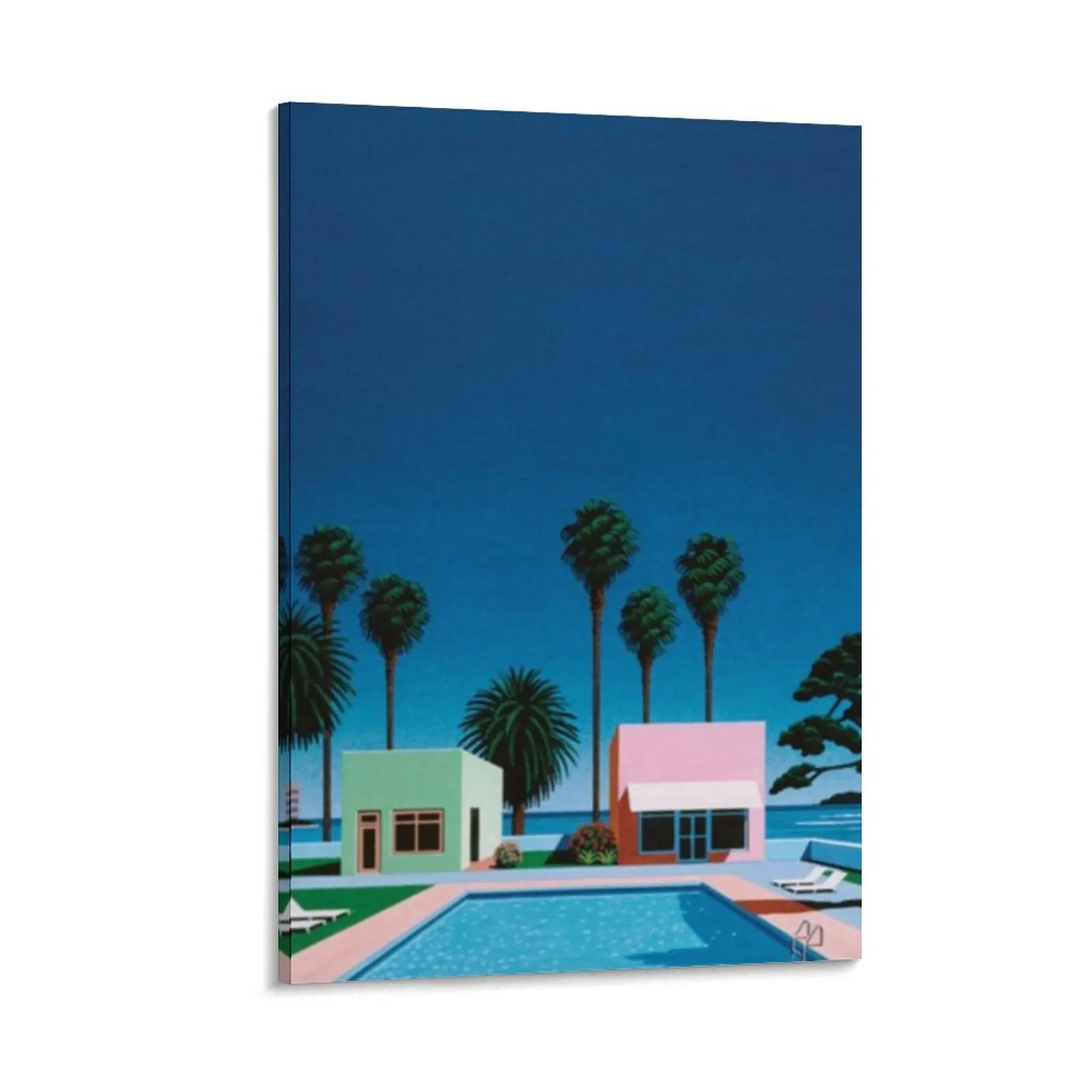 

Pacific Breeze Canvas Painting poster aesthetic house decoration room decors aesthetic decorative pictures for the room