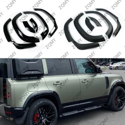 Fender Flare Wheel Eyebrow Arch Trim For Land Rover Defender 110 2020 2021 2022 2023 2024