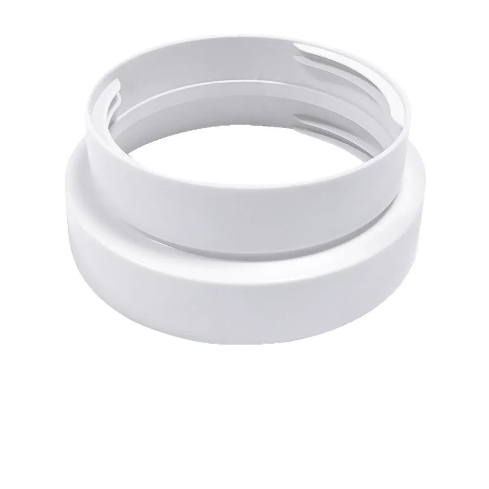 Vent Hose Connector Air Conditioner Hose Connector Leak Resistant Thread Adapter Exhaust Hose Adapter Clockwise Compatible ABS